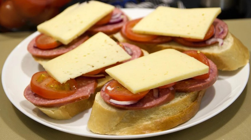 Продукты для бутербродов