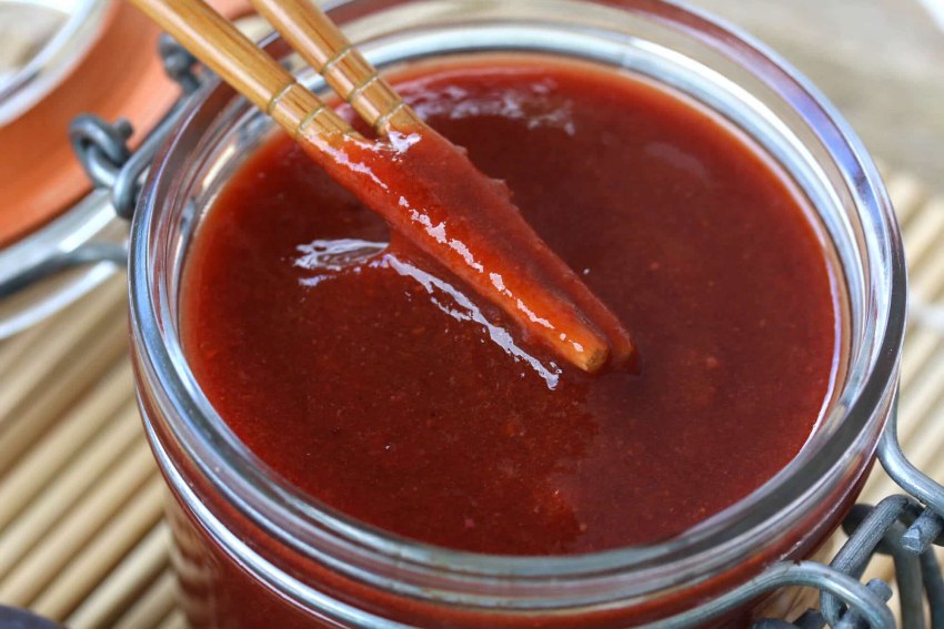 Кисло сладкий соус из слив для мяса