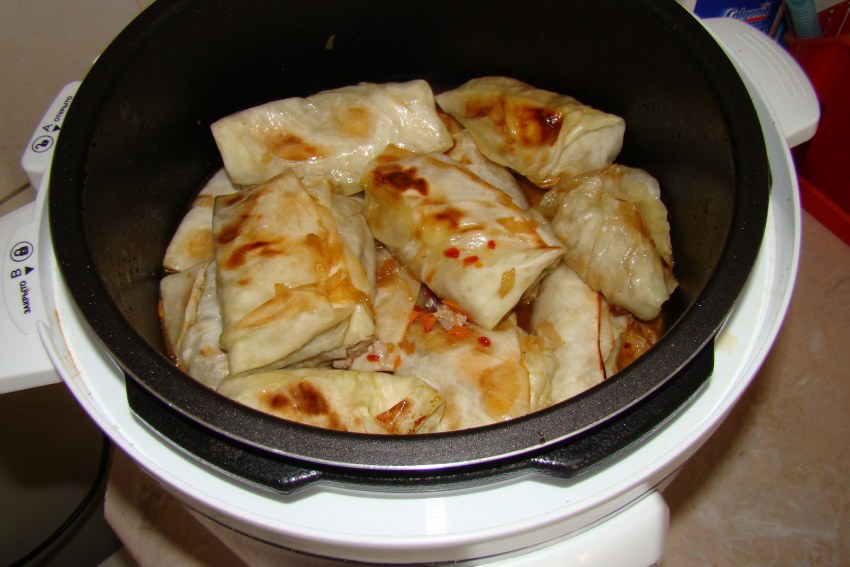 Мультиварка голубцы