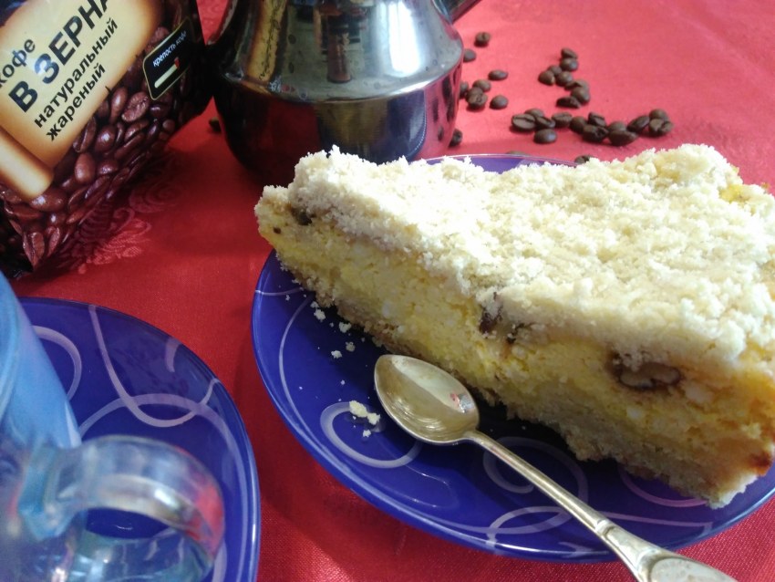 Торфяной пирог Мария белая