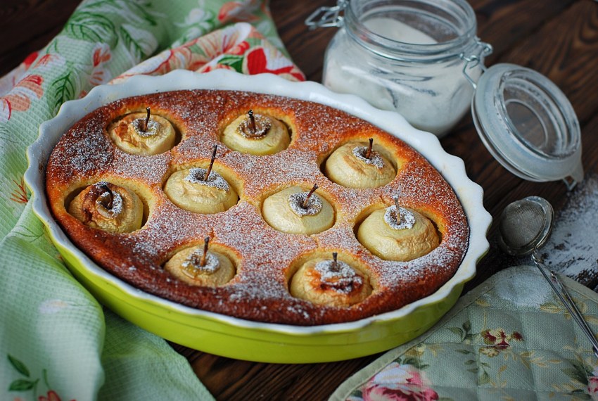 Выпечка с яблоками