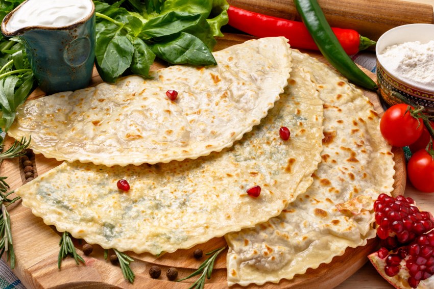 Кутаб с бараниной