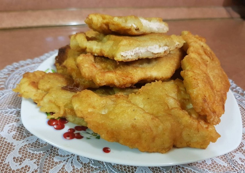 Грудки в кляре