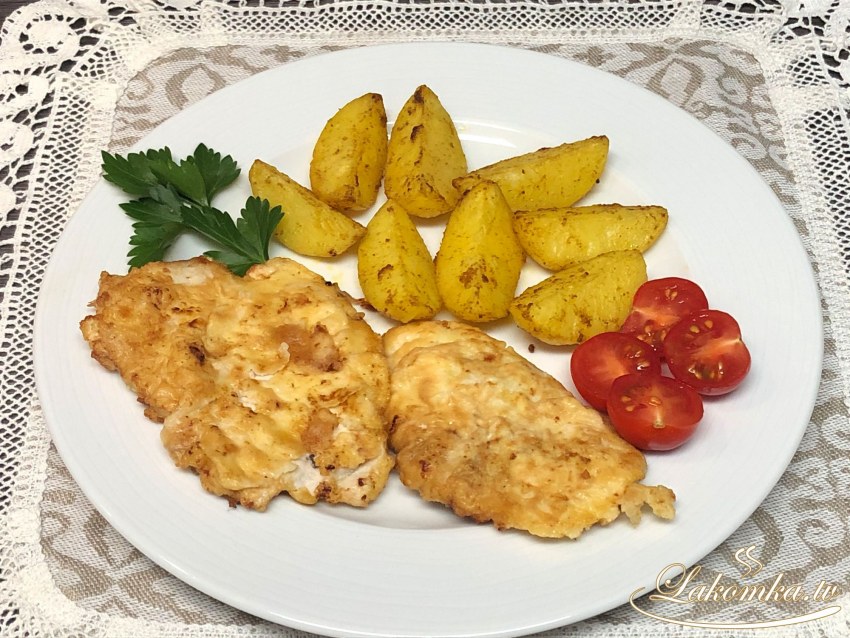 Кляр для курицы филе с майонезом