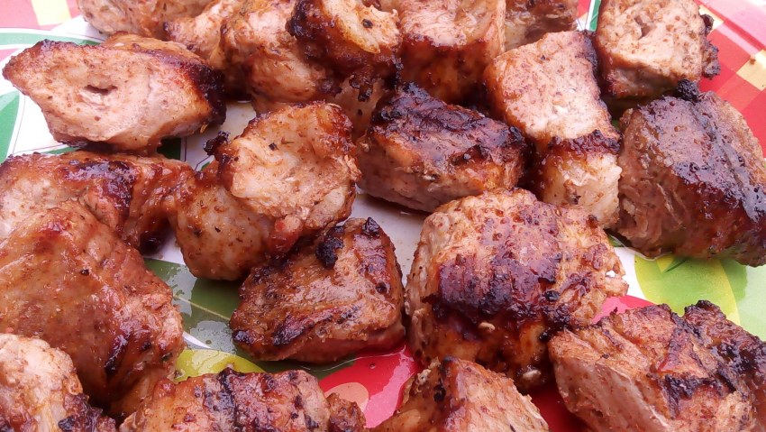 Шашлык из свинины