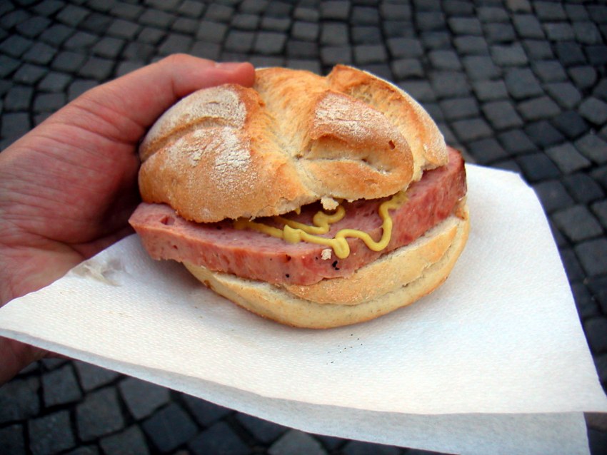 Запекание мясной хлеб