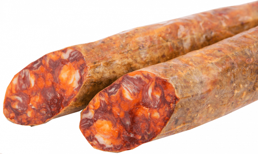 Сырокопченая колбаса чоризо