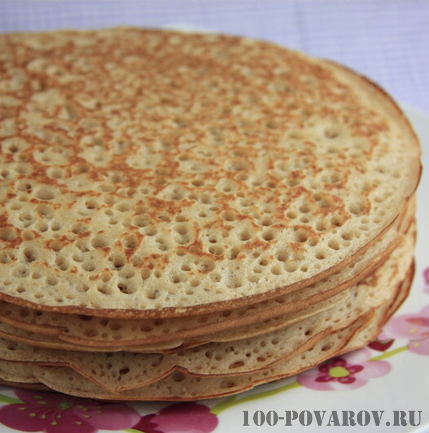 Блинчики на молоке и кефире