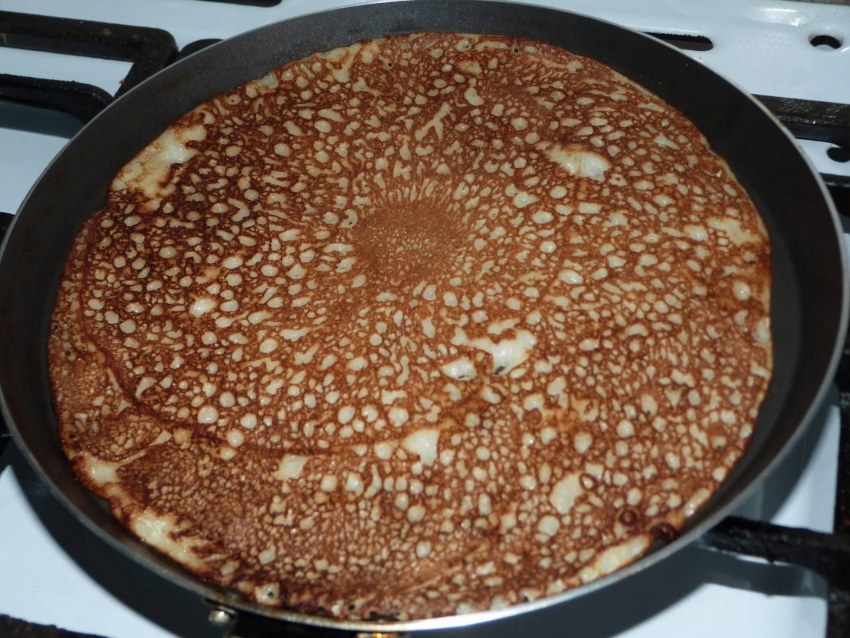 Панкейки со сметаной