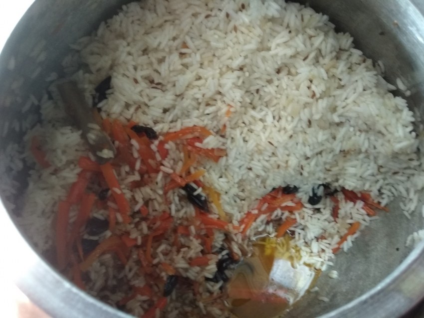 Плов в барашке