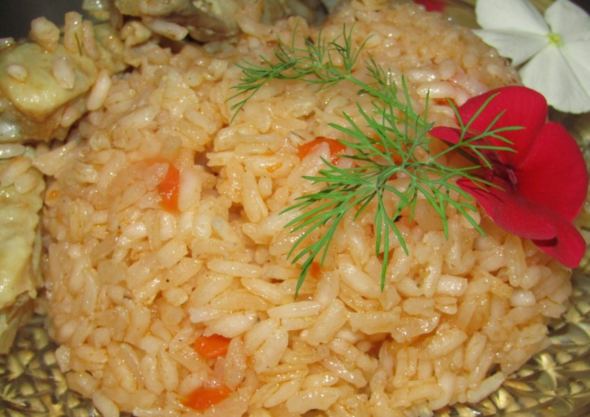 Плов из морского коктейля