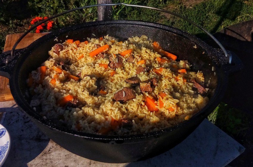 Плов с говядиной
