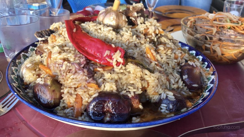 Киноа с индейкой плов