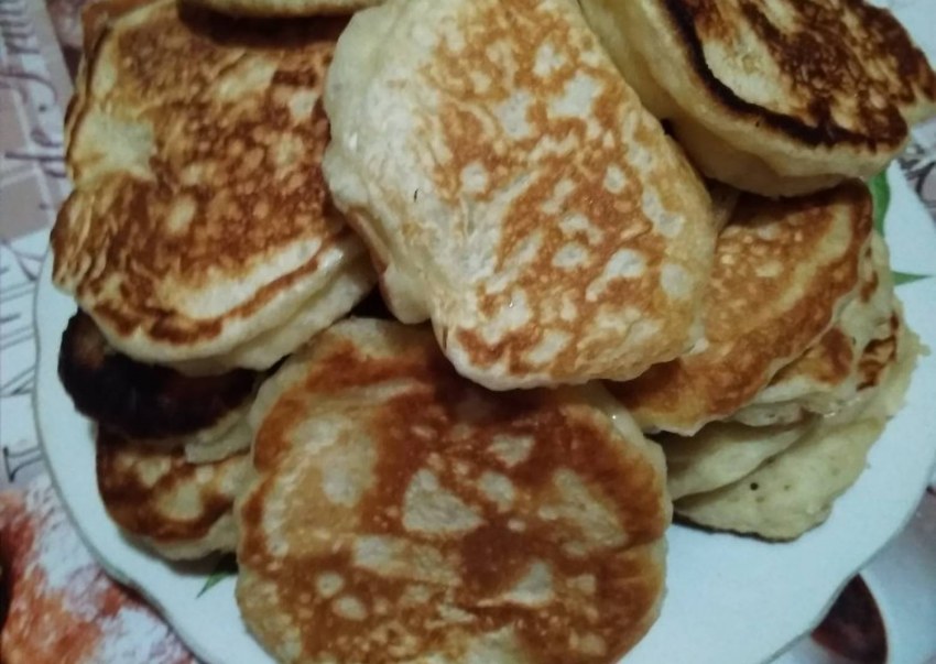 Пышные оладьи