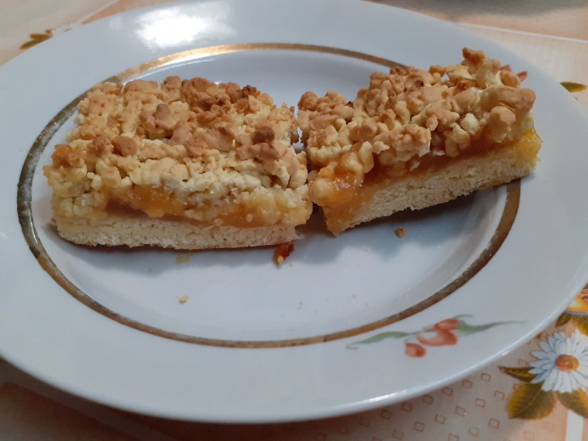 Печенье на маргарине с вареньем