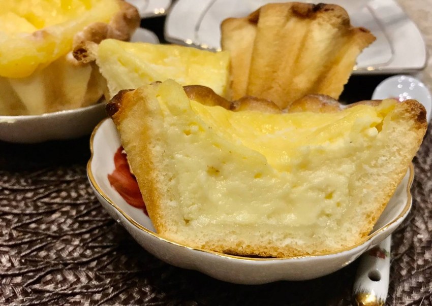 Корзинки сладкие с творогом
