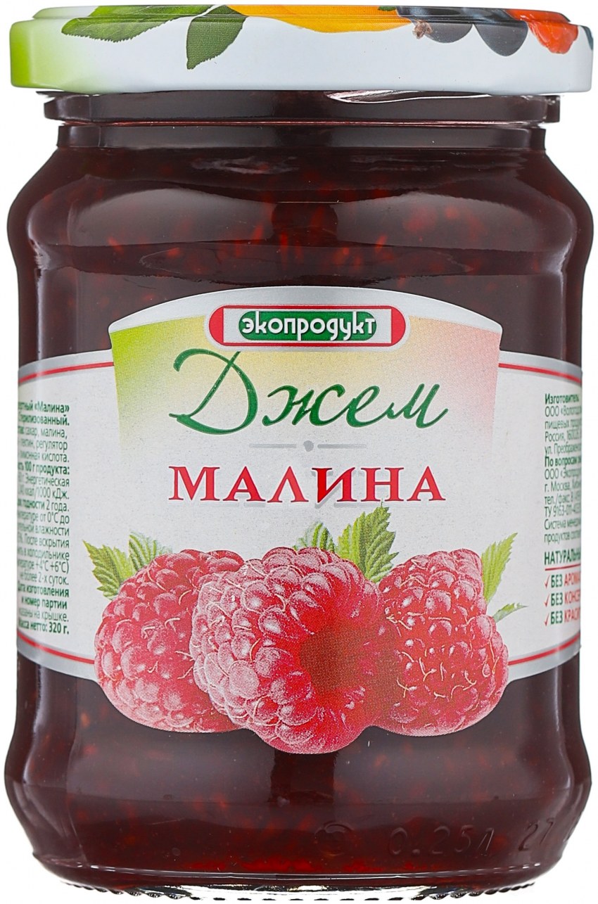 Конфитюр Экопродукт Extra вишня 370 г