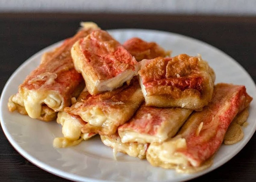 Жареные крабовые палочки