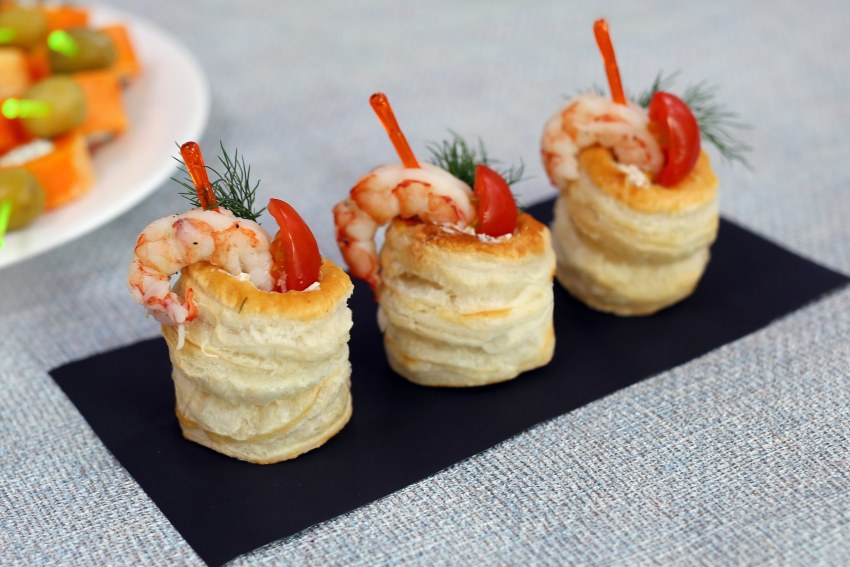 Волован (Vol-au-Vent) — несладкая закуска