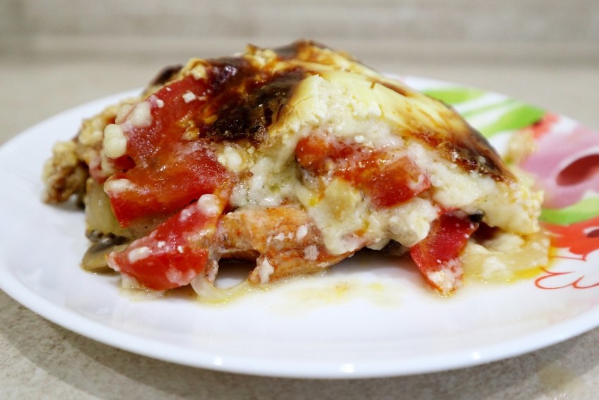 Мясо по-французски из куриной грудки