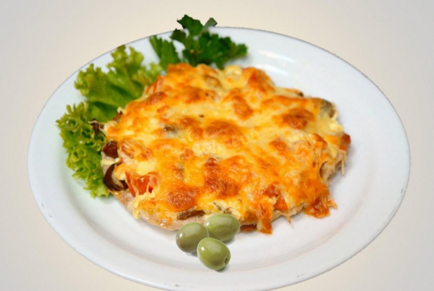 Картофель под сыром