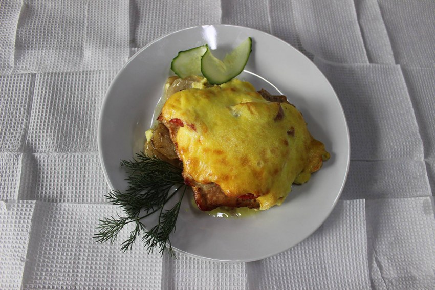 Мясо по французски на английском
