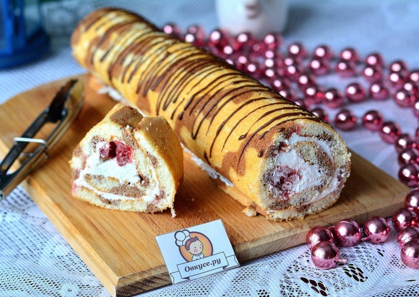 Сладкий рулет