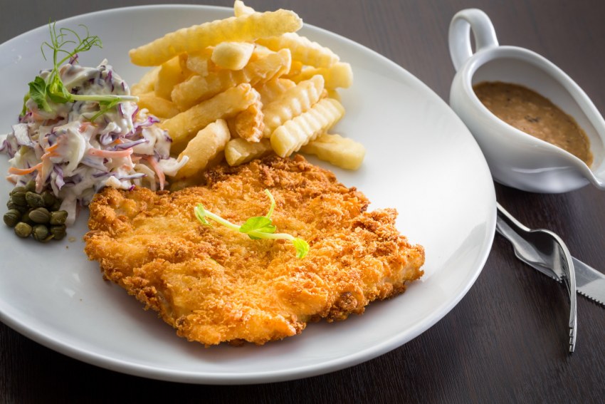 Wiener Schnitzel Венский шницель