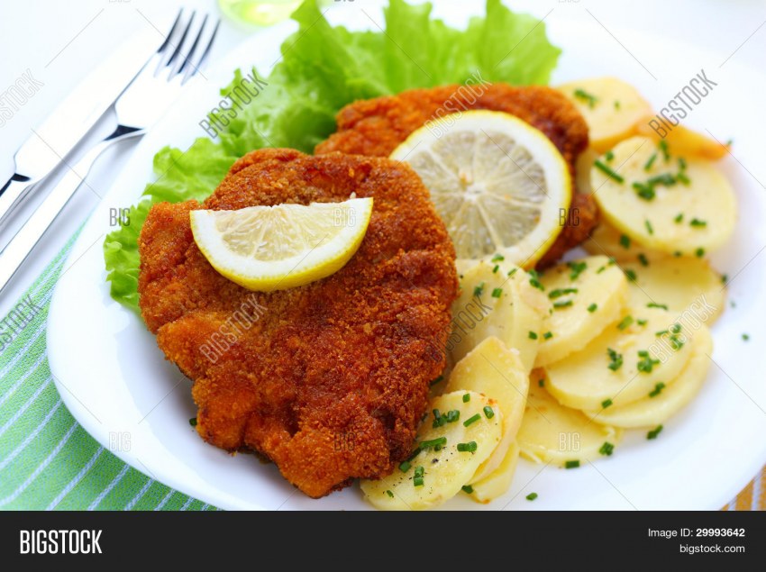 Австрийская кухня Венский шницель
