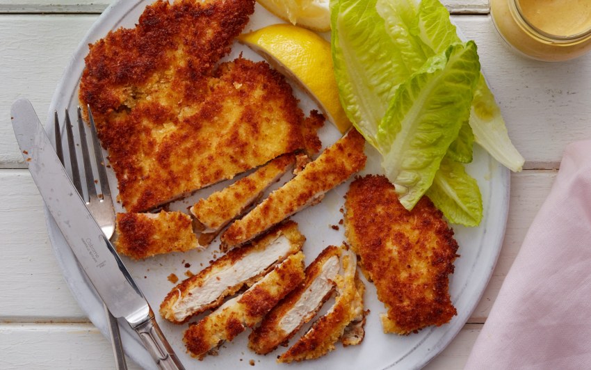 Шницель куриный венски