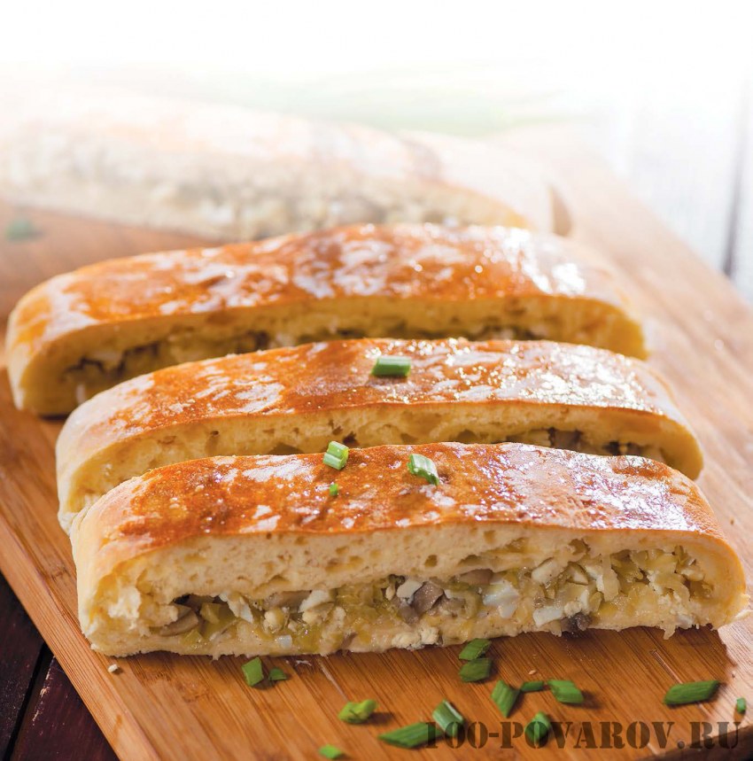 Кулебяка с капустой