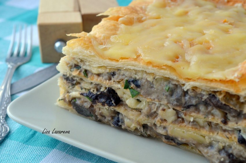 Лоранский пирог с курицей