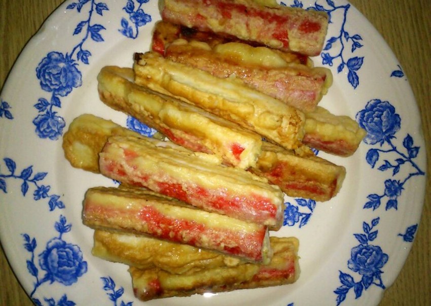 Куриные палочки в панировке