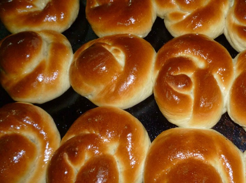 Булочки сдобные сладкие