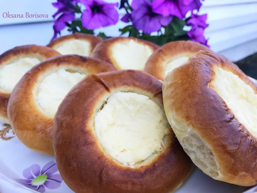 Мини ватрушки с творогом