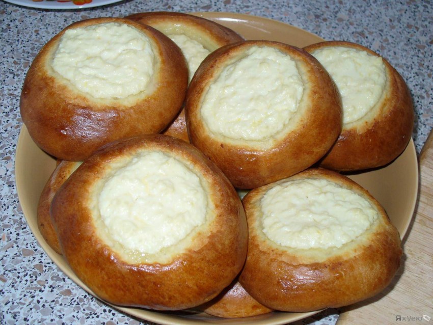 Наталья Калинина ватрушки с творогом