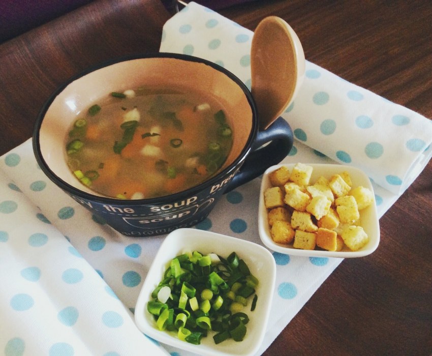 Рассольник с яблоками