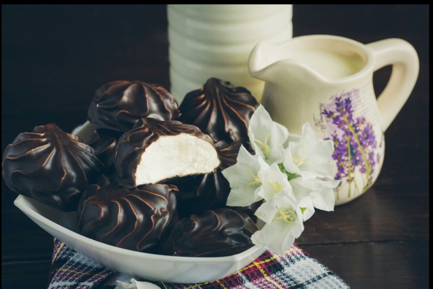Зефир с орешками