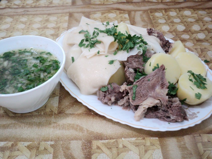 Бешбармак Башкирский с конины