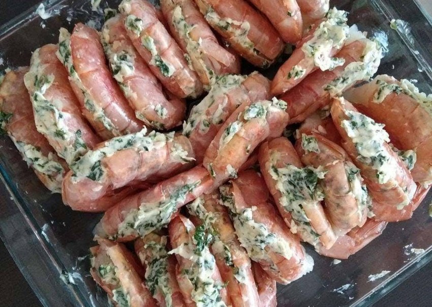 Лангустины печеные