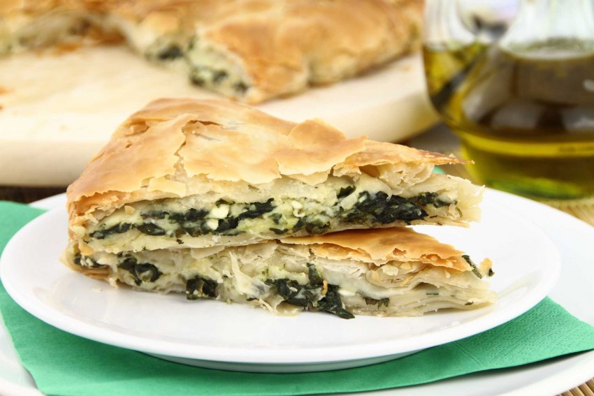 Пирог из лаваша с фаршем