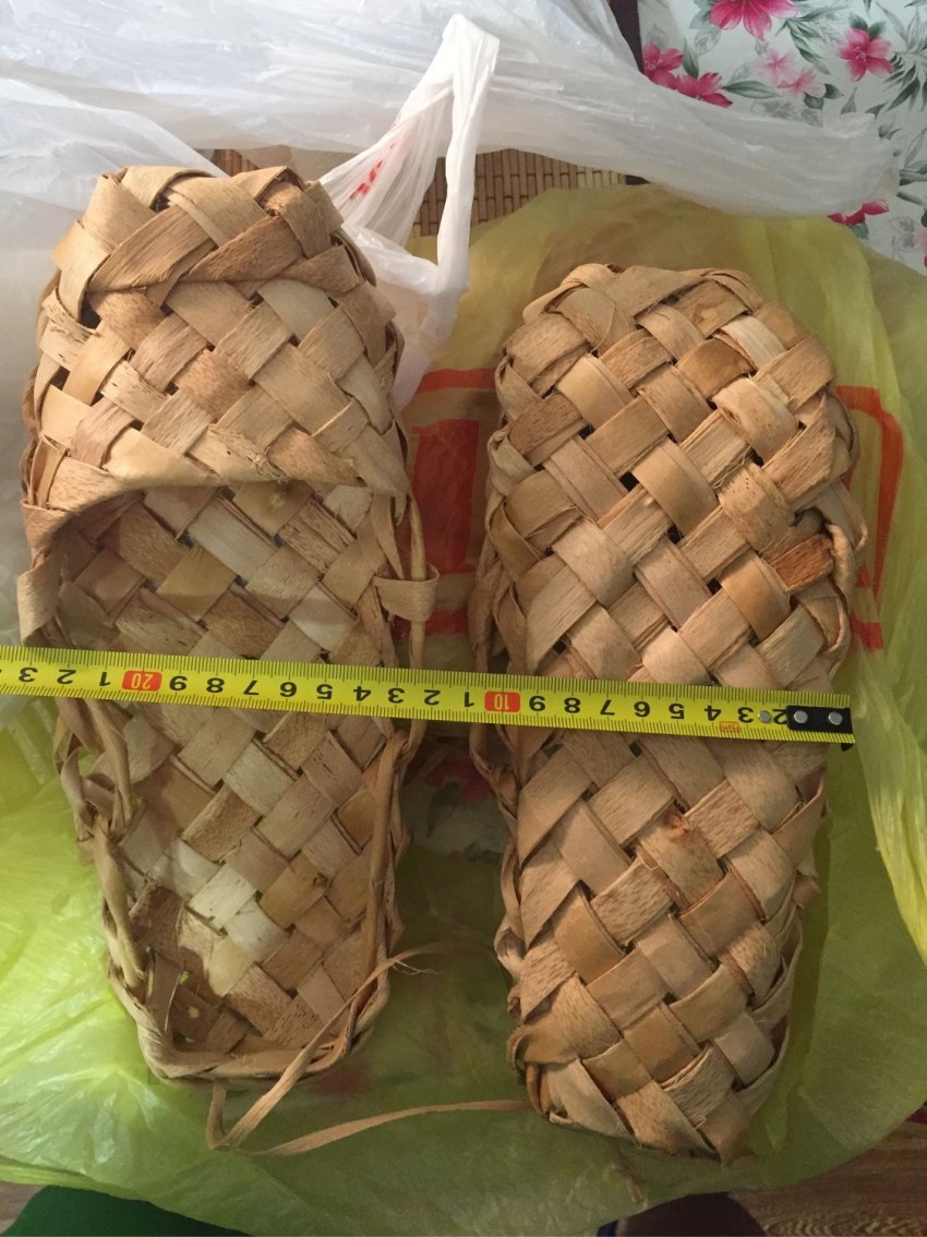 Лапти из конопли