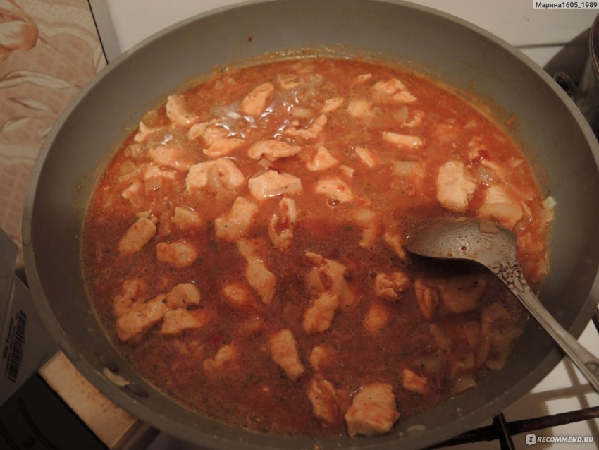 Вкусный гуляш из куриного филе