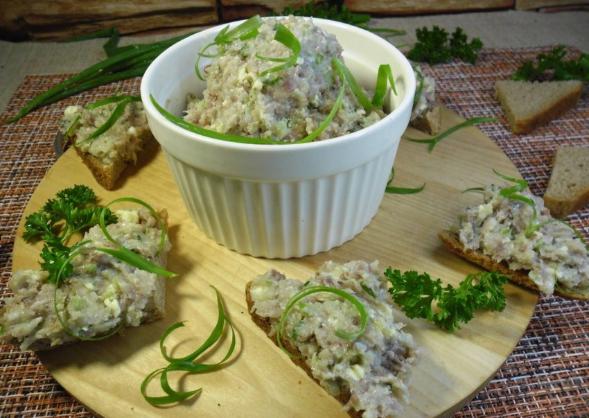 Еврейская селедка форшмак