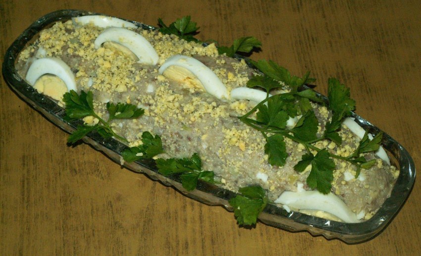 Форшмак из соленой сельди
