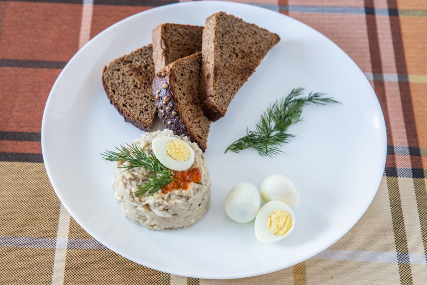 Селёдочный форшмак классический