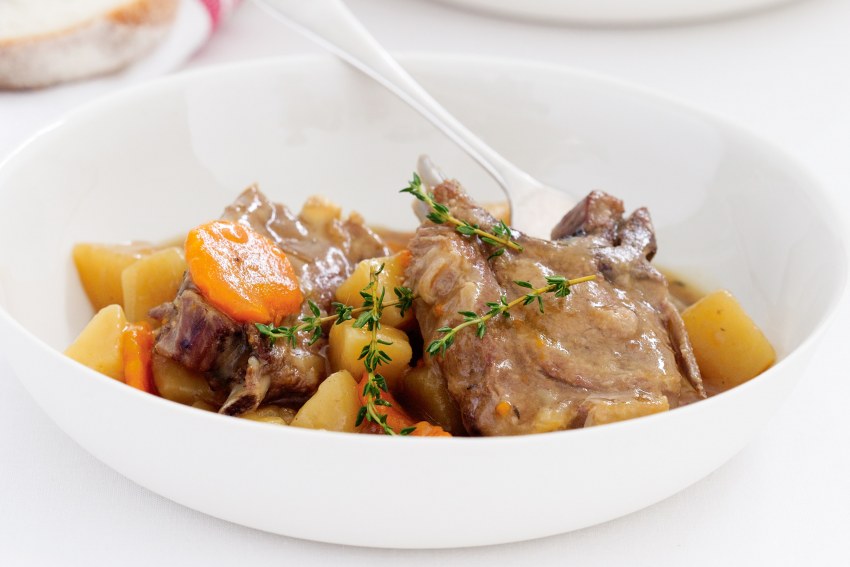 Баранина с картошкой