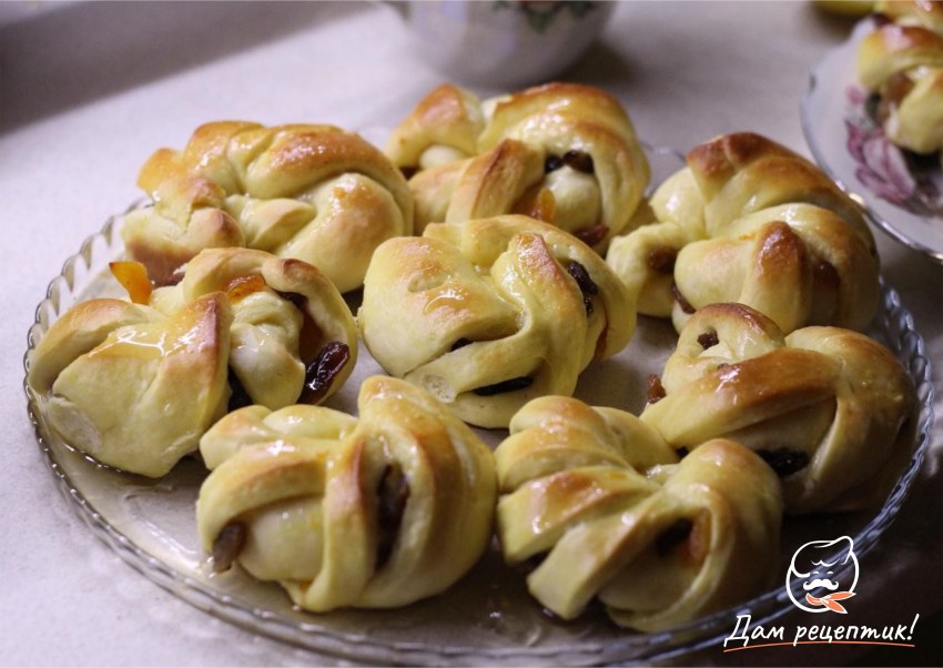 Оригинальные булочки с корицей