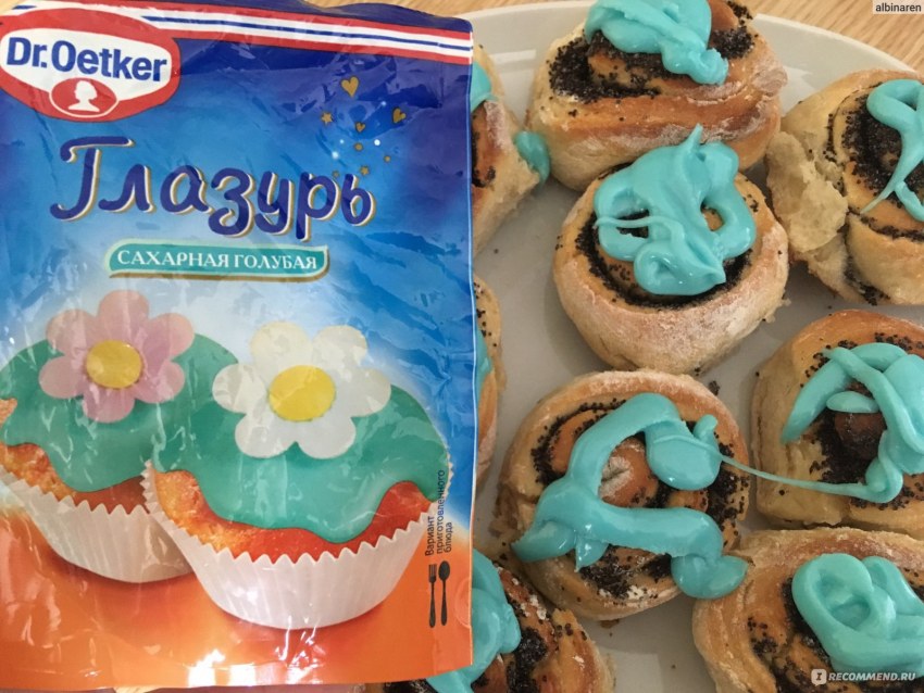 Глазурь из сахарной пудры