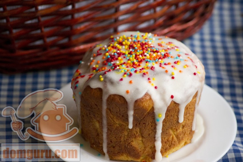 Глазурь для кулича в тюбике